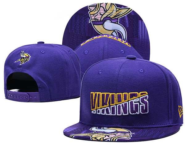 NFL Minnesota Vikings Stitched Snapback Hats 024